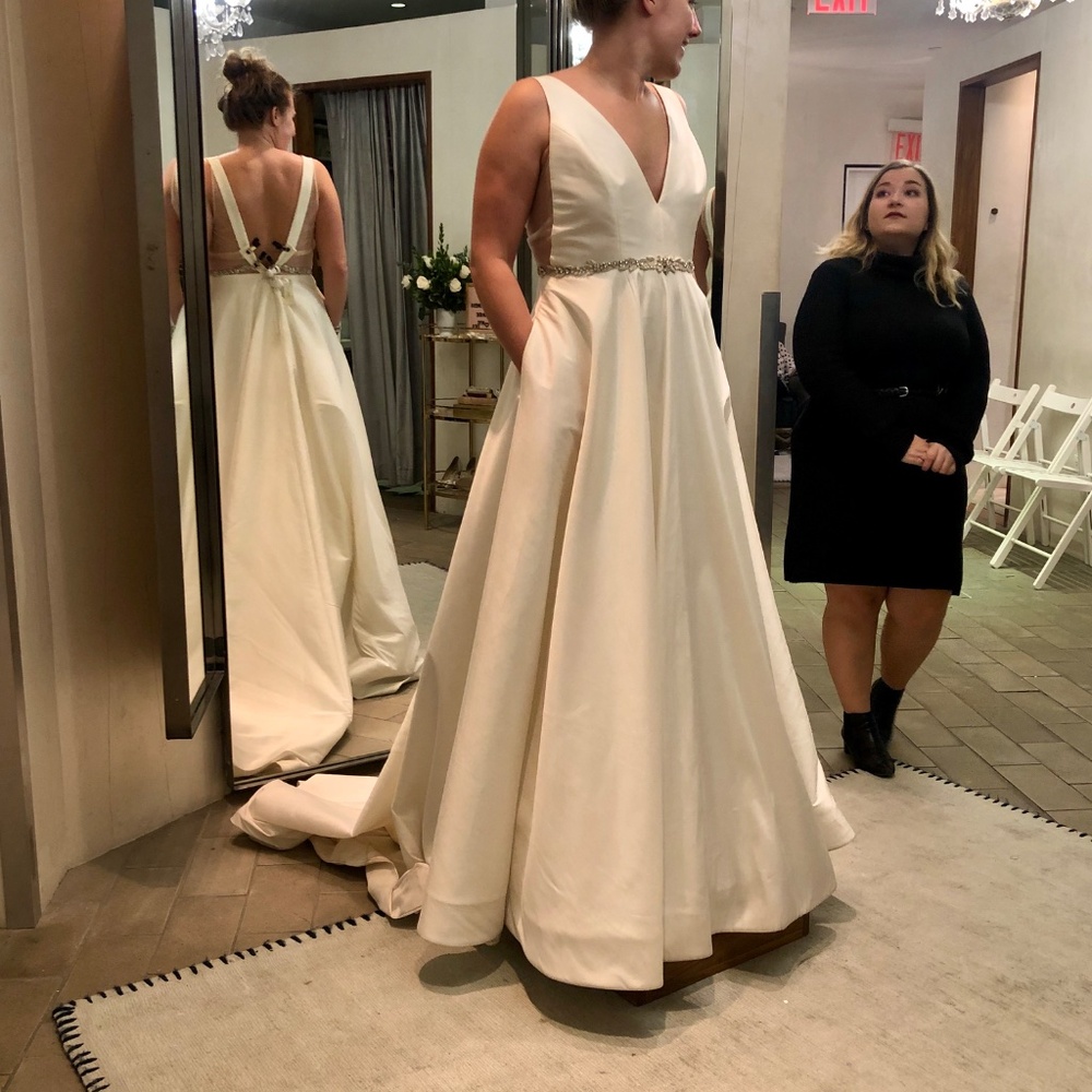 NWT Jenny Yoo BHLDN Octavia Gown - Picture 9 of 10